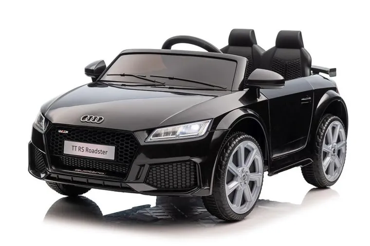 Lean Toys, Audi TT RS, pojazd na akumulator, czarny
