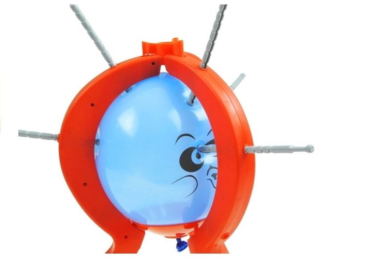 Lean Toys, Boom Boom Balloon, Pękające balony, gra familijna, 10 balonów