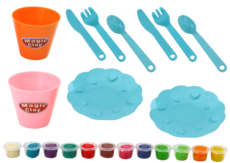 Lean Toys, ciastolina, maszynka z akcesoriami