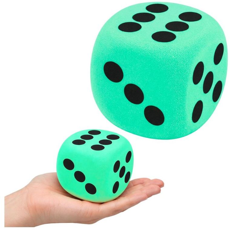 Lean Toys, duża kość piankowa, 8 cm, 1 szt.