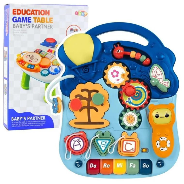 Lean Toys, edukacyjny stolik interaktywny 6w1