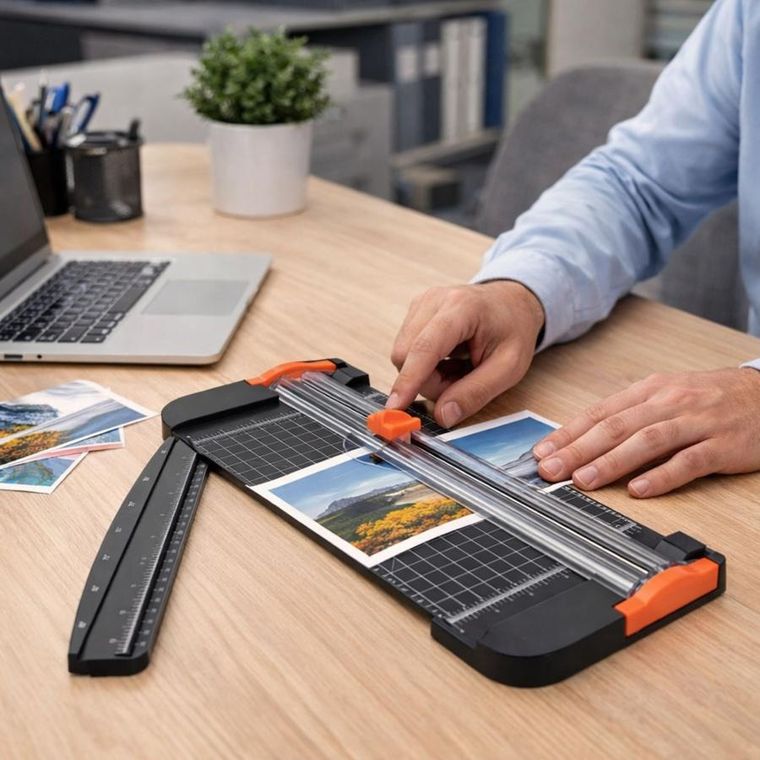 Lean Toys, gilotyna ręczna do papieru A3 A4 A5 B5