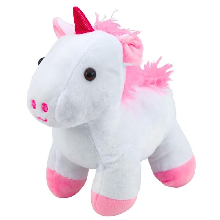 Lean Toys, jednorożec, maskotka w torebce, 25 cm