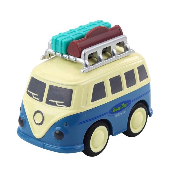 Lean Toys, kamper z bagażami, pojazd z napędem, 1 szt.