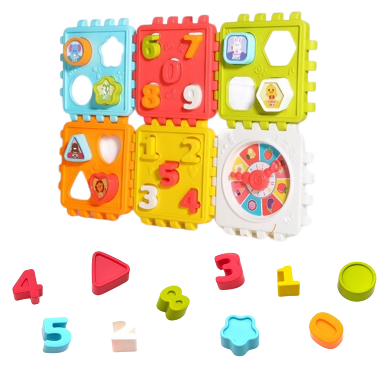 Lean Toys, kostka edukacyjna, sorter