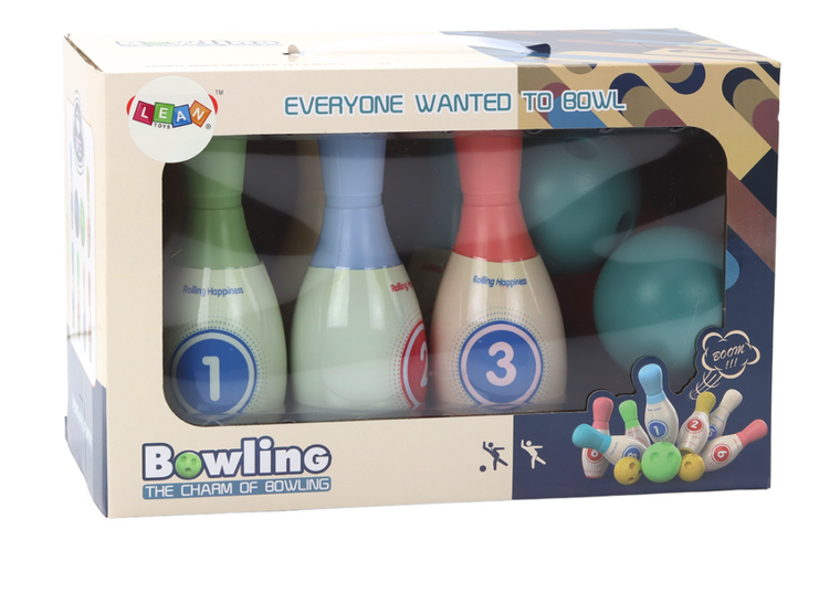 Lean Toys, kręgle, 6 szt.