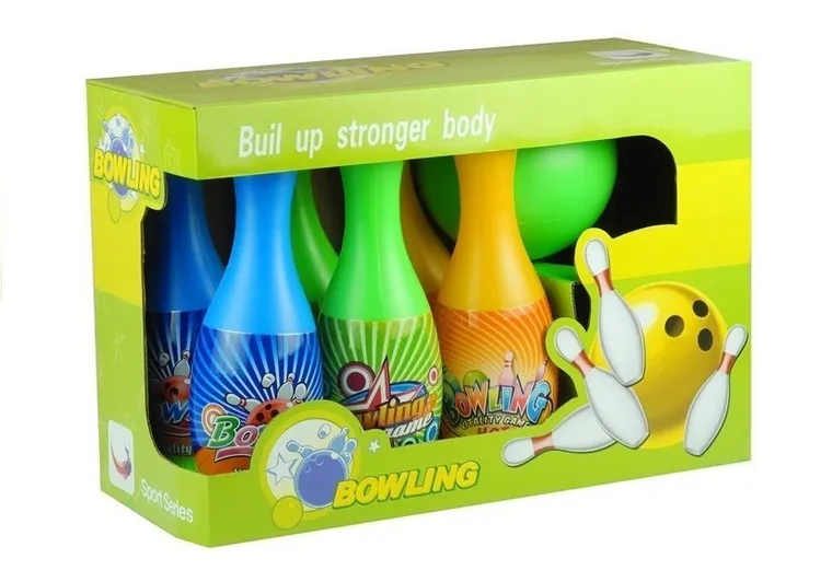 Lean Toys, kręgle, 7 elementów