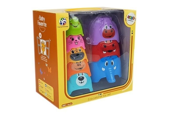 Lean Toys, kubeczki, piramidka