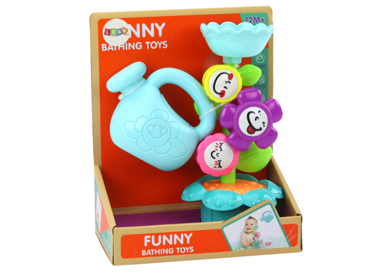 Lean Toys, kwiatuszki z konewką do kąpieli