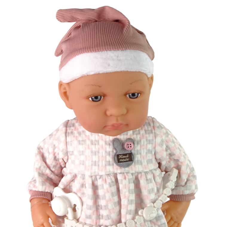 Lean Toys, lalka bobas z akcesoriami, 46 cm