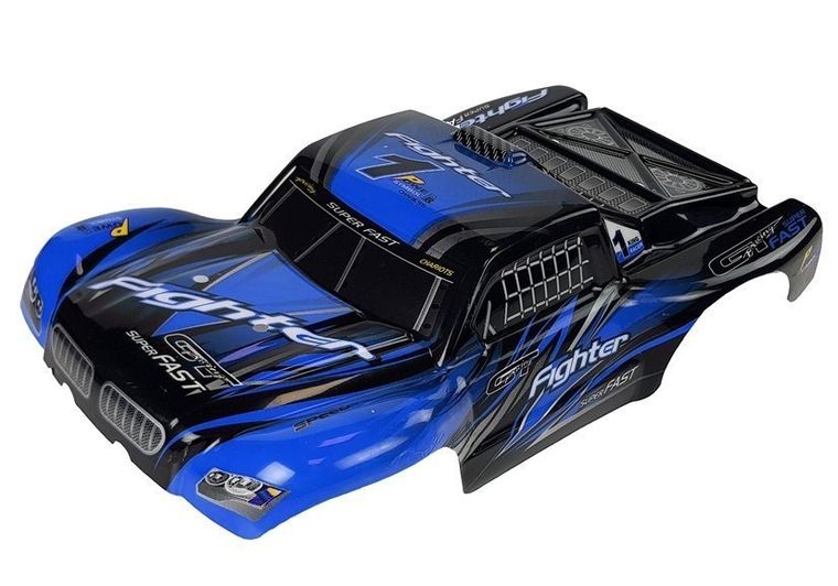 Lean Toys, Land Buster, pojazd zdalnie sterowany, 4-4, 1:12, niebieski