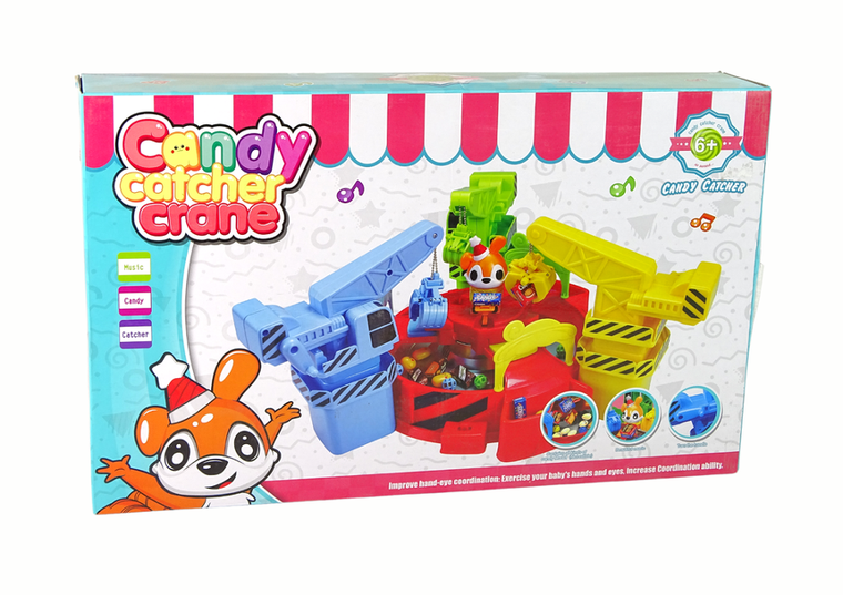 Lean Toys, łapacz słodyczy, obrotowy, gra zręcznościowa