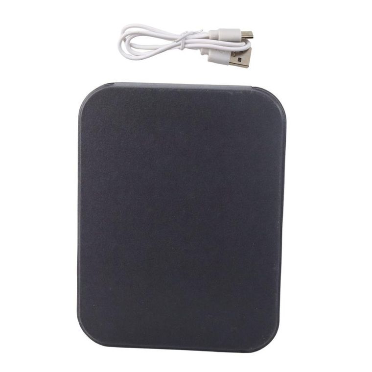 Lean Toys, lusterko LED, białe, 18.5 cm