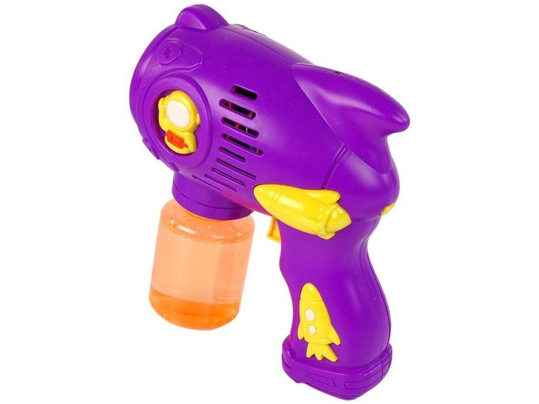 Lean Toys, maszyna do baniek mydlanych, fioletowa