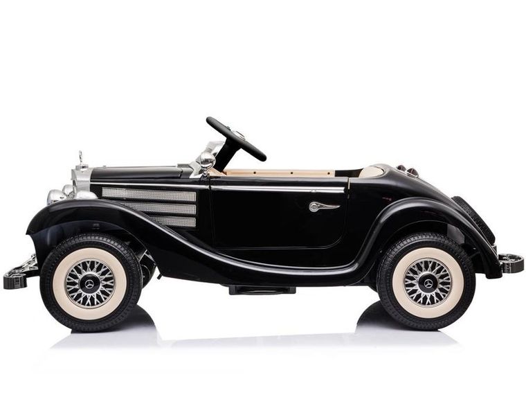 Lean Toys, Mercedes-Benz, pojazd na akumulator, czarny