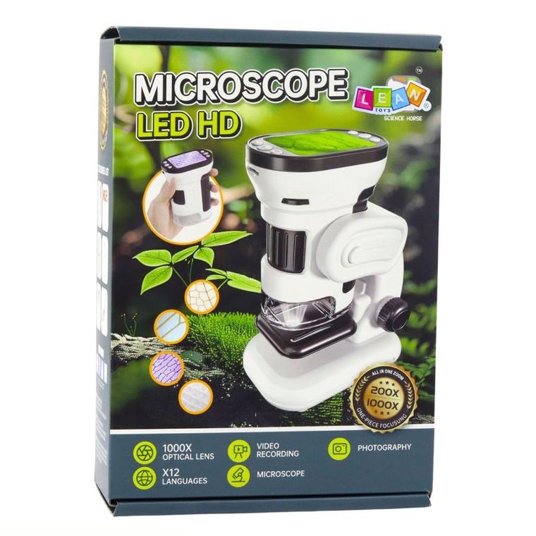 Lean Toys, mikroskop cyfrowy