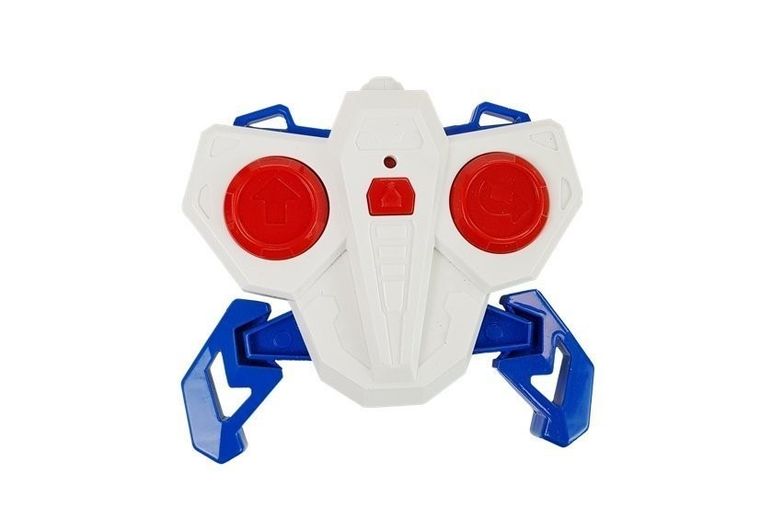 Lean Toys, motocykl, pojazd zdalnie sterowany, biały