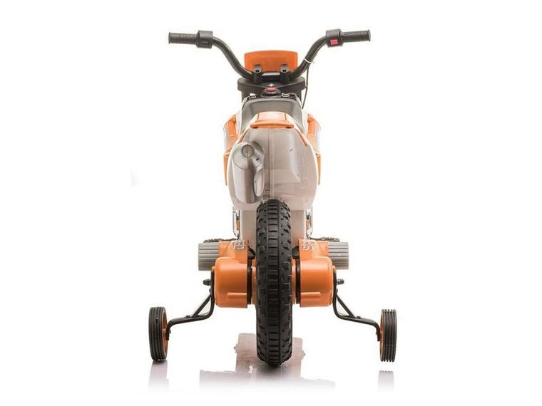 Lean Toys, Motor, pojazd na akumulator, pomarańczowy