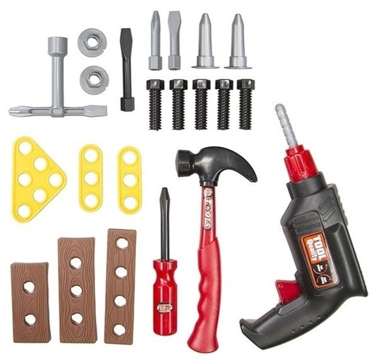 Lean Toys, narzędzia w walizce, 22 elementy