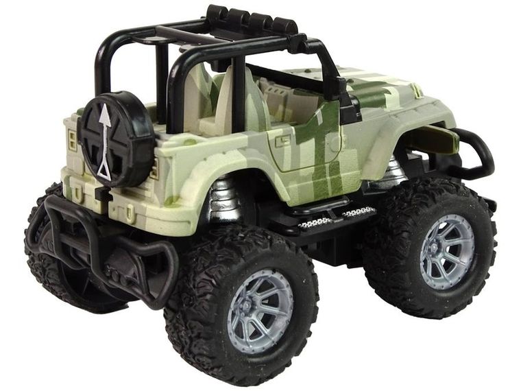 Lean Toys, Off Road, pojazd terenowy zdalnie sterowany, 1:43, moro