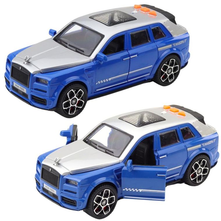 Lean Toys, osobówka z napędem i otwieranymi drzwiami, 1 szt.