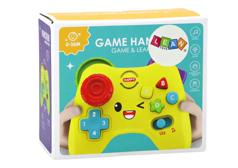 Lean Toys, pad interaktywny, różowy