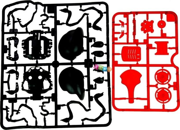 Lean Toys, pająk, figurka zasilana słoną wodą, czarny