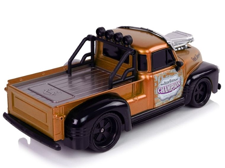 Lean Toys, Pick-up, pojazd zdalnie sterowany, brązowy, 1:18