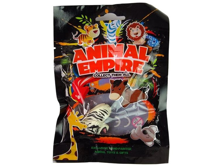 Lean Toys, pierścień na rękę, tygrys, biały