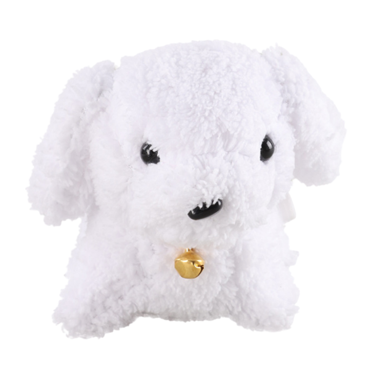 Lean Toys, piesek z kręcącym ogonkiem, brelok-maskotka, 1 szt.