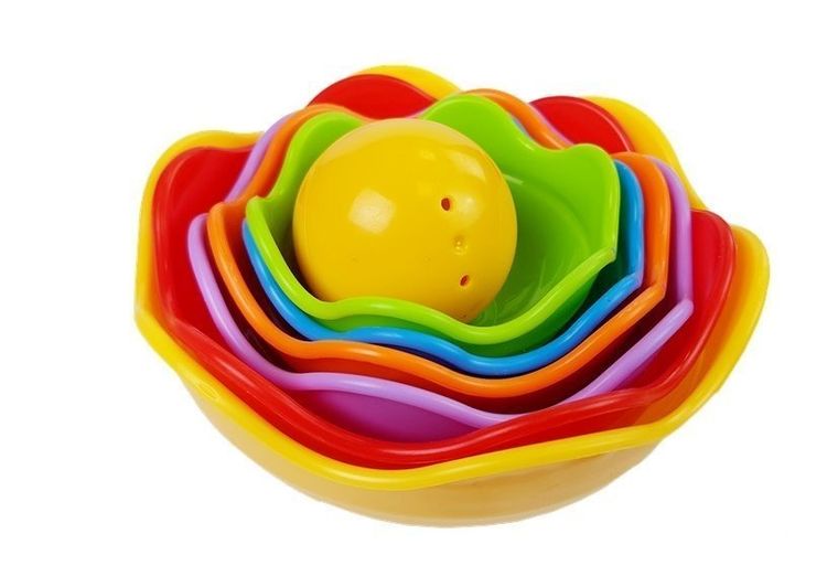 Lean Toys, piramidka, muszelki