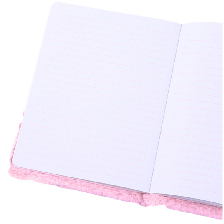 Lean Toys, pluszowy notatnik, linie, zielony dinozaur 3D, 1 szt.