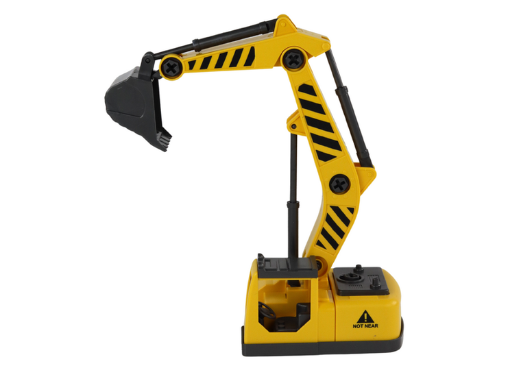 Lean Toys, pojazdy budowlane z dźwiękiem, 1:12, diy