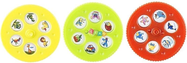 Lean Toys, projektor do nauki rysowania, dinozaur, 2w1