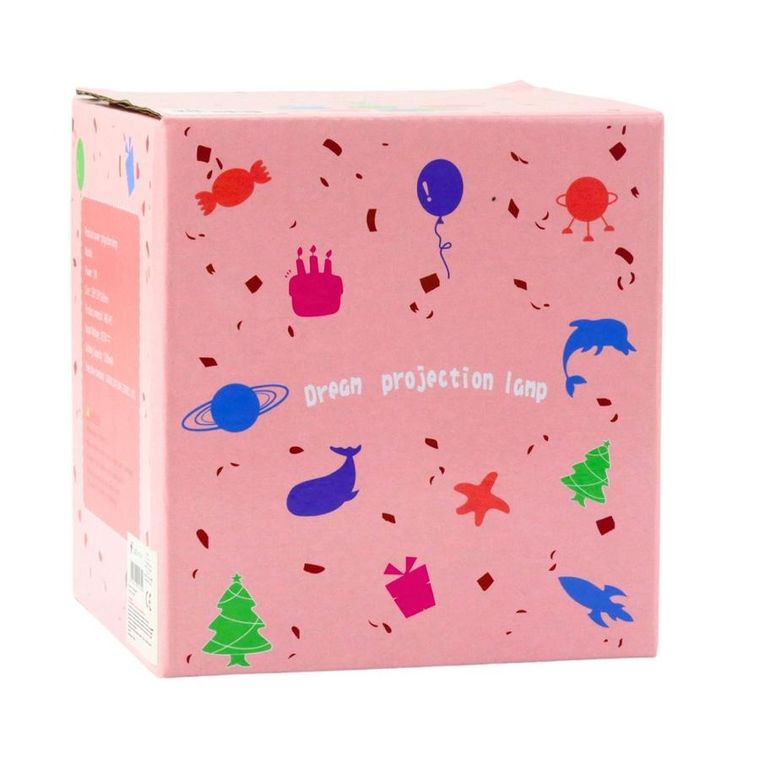 Lean Toys, projektor gwiazd dla dzieci, lampka nocna