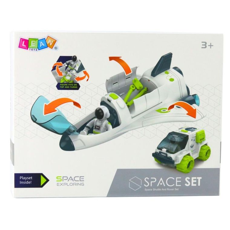 Lean Toys, prom kosmiczny z astronautami, pojazd interaktywny
