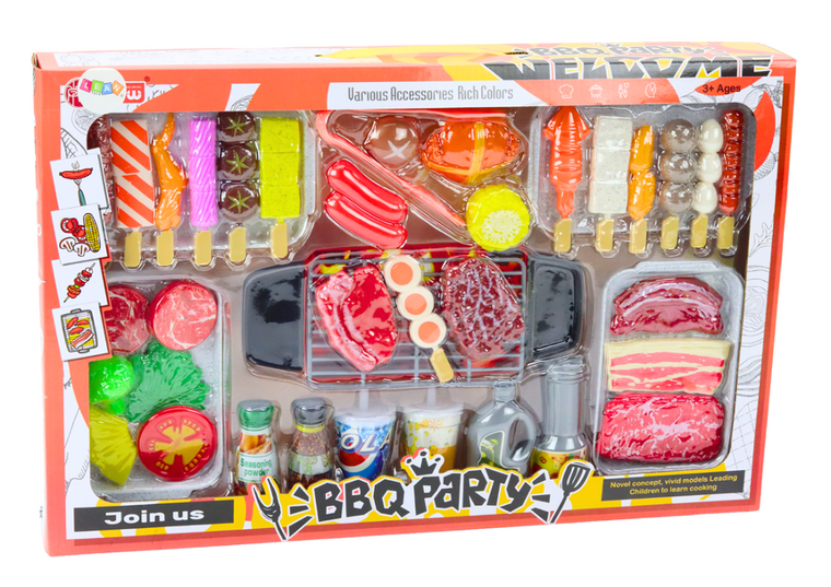 Lean Toys, przyjęcie, zestaw akcesoriów, 40 elementów