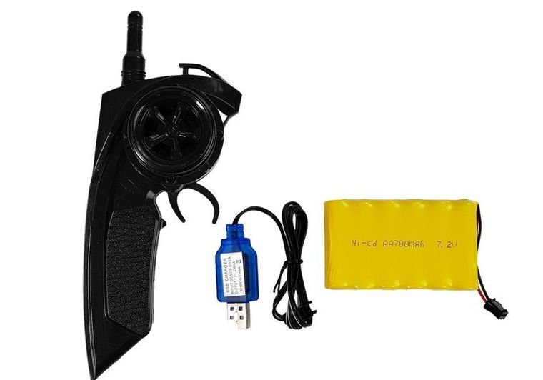 Lean Toys, Rapid Lecend, pojazd zdalnie sterowany, szary, 1:10