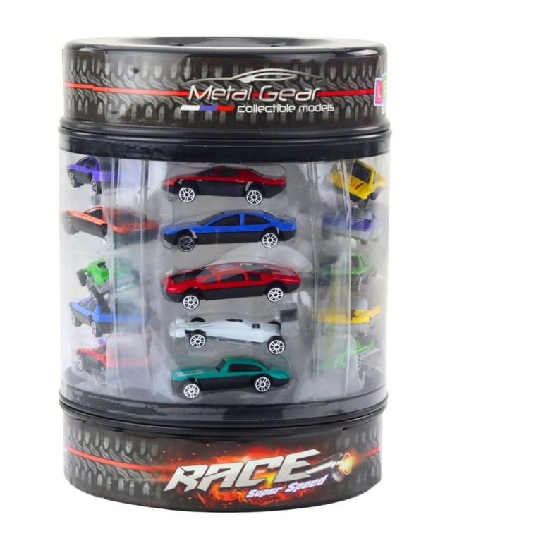 Lean Toys, resoraki w tubie, 1:64, 25 szt.