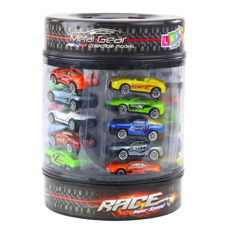 Lean Toys, resoraki w tubie, 1:64, 25 szt.