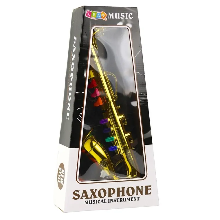 Lean Toys, saksofon, instrument muzyczny, złoty