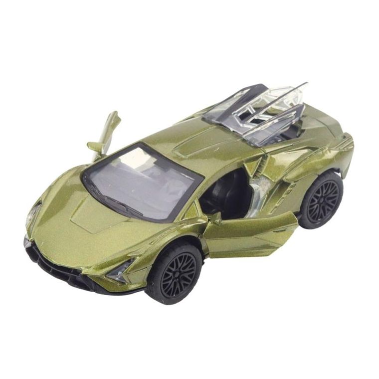 Lean Toys, samochód metalowy z napędem, światła dźwięki, 1 szt.