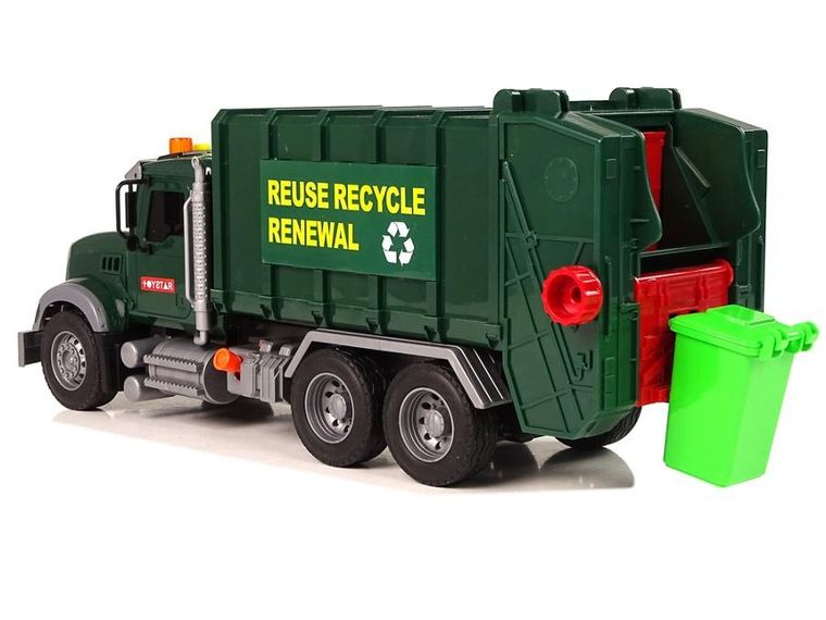 Lean Toys, śmieciarka, pojazd interaktywny