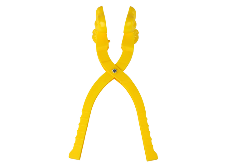 Lean Toys, śnieżkomat, maszynka do kulek, dinozaur żółty