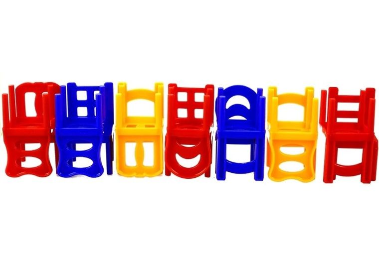 Lean Toys, spadające krzesła, gra zręcznościowa