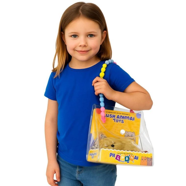 Lean Toys, śpiący labrador na poduszce, maskotka