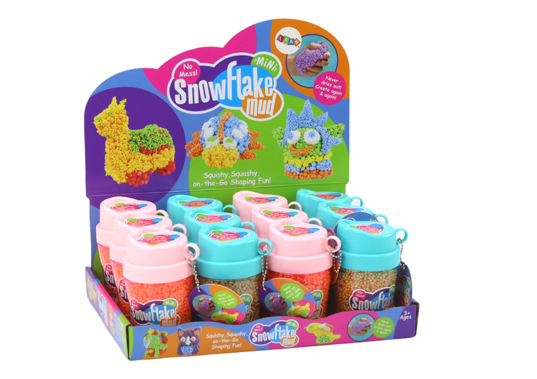 Lean Toys, Squishy, kulki styropianowe, masa plastyczna, pomarańczowy, 1 szt.