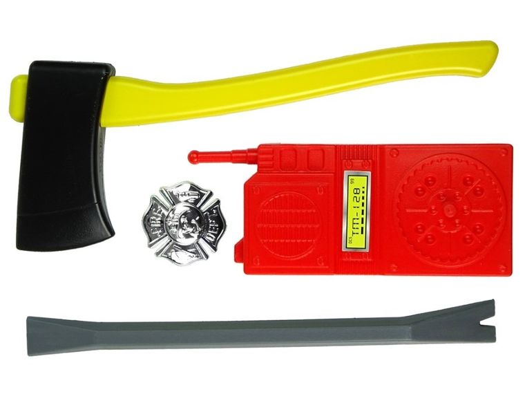 Lean Toys, Straż Pożarna, zestaw akcesoriów strażaka