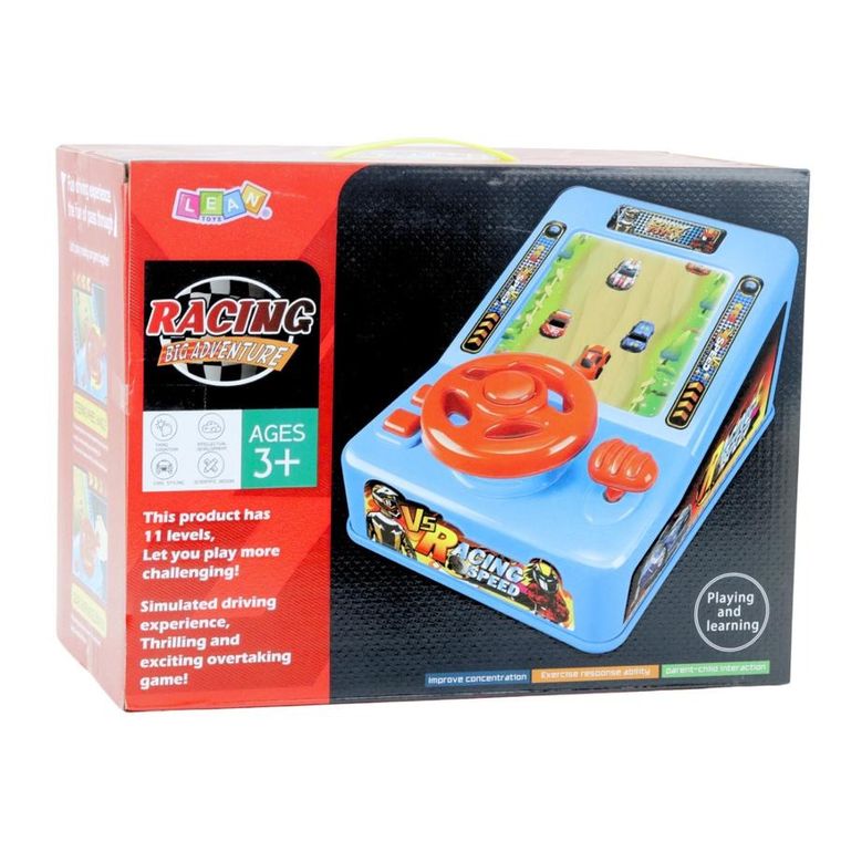 Lean Toys, symulator jazdy, kierownica interaktywna, gra elektroniczna