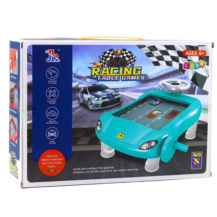 Lean Toys, symulator jazdy, stolik edukacyjny, formuła 1